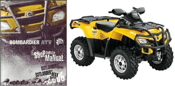 2006 Can Am Bombardier Outlander Series 400 800 download service manual