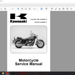 2000 2008 kawasaki VN1500 DOWNLOAD SERVICE MANUAL PDF