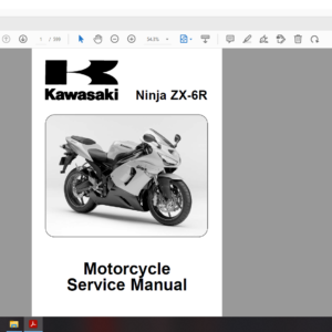 2005 2006 kawasaki ZX636 download service manual