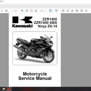 2008 2010 kawasaki ZZR 1400 ABS download service manual