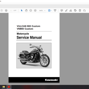 2007 2015 kawasaki VULCAN 900 Custom download service manual