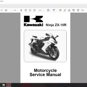 2008 2010 kawasaki Ninja ZX10R download service manual