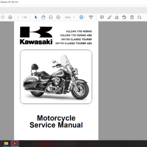 2009 2012 kawasaki VULCAN 1700 NOMAD ABS download service manual