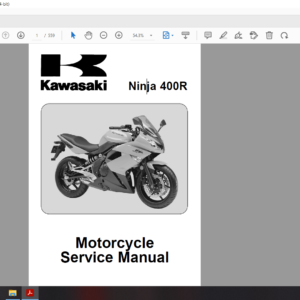 2011 2012 kawasaki NINJA 400R download service manual