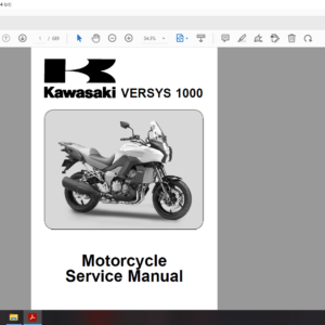 2011 2012 kawasaki VERSYS 1000 download service manual