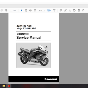 2016 2017 kawasaki ZX14 r download service manual