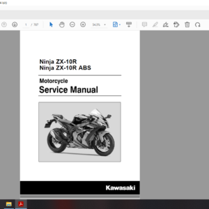 2016 2017 kawasaki ZX10R download service manual