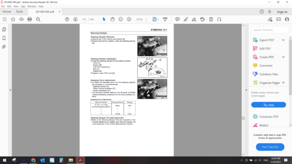 2006 2007 kawasaki Ninja ZX-10R download service manual