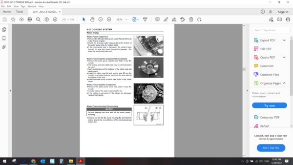 2011 2012 kawasaki Z1000 SX ABS download service manual