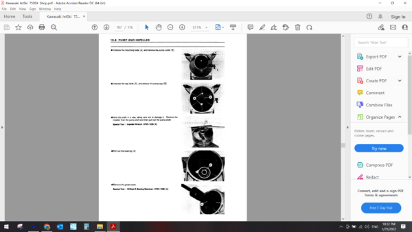 1991 1997 KAWASAKI 750 SX download service manual