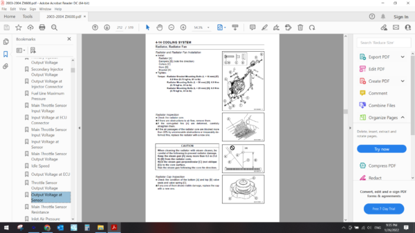 2003 2004 kawasaki ZX600 download service manual pdf