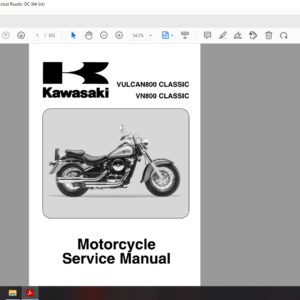 1996 2006 kawasaki vulcan 800 classic vn 800 classic DOWNLOAD SERVICE MANUAL PDF