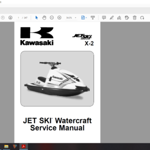 2006 kawasaki X2 JF 800 download service manual