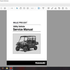2016 2017 kawasaki KAF 1000 MULE PRO DXT download service manual