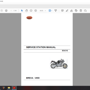 2006 2011 Moto Guzzi BREVA V850 download service manual