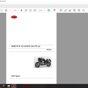 2006 Moto Guzzi 1200 Sport download service manual