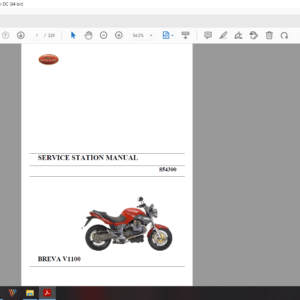 2006 Moto Guzzi Breva V1100 download service manual