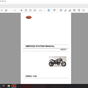 2006 Moto Guzzi Griso 1100 download service manual