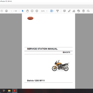 2011 moto guzzi Stelvio 8V 1200 ABS download service manual