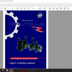 2011 MV AGUSTA brutale 990 r 1090rr download ENGINE service manual