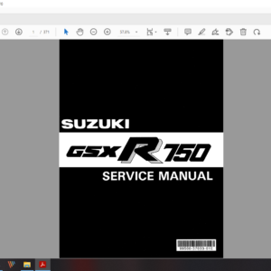 1986 1988 GSXR 750 F H download service manual pdf
