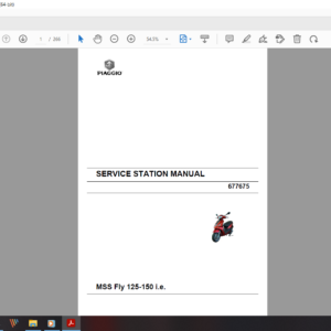 2015 piaggio MSS Fly 125 150 ie download service manual pdf
