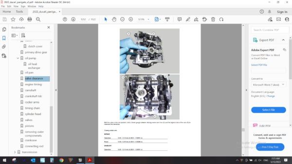 2022 ducati panigale v2 download service manual PDF