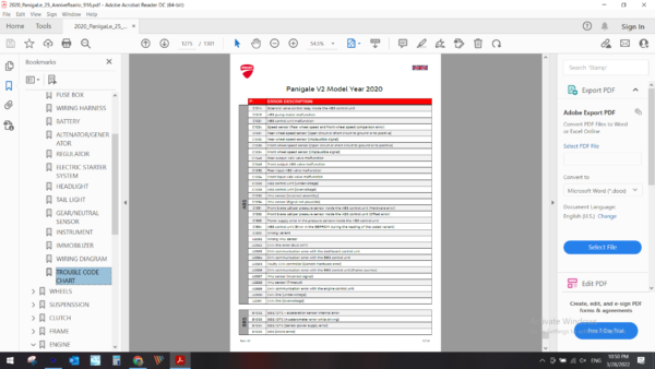 2020 Ducati Panigale 25 Anniversary 916 download service manual PDF