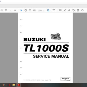 1998 2001 suzuki TL 1000S download service manual pdf