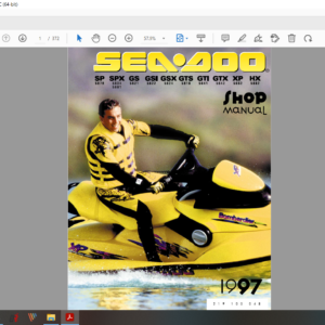 1997 seadoo jetski SP SPX GS GSI GSX GTS GTI GTX XP HX download service manual pdf 