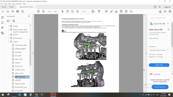 2022 DUCATI SUPERSPORT 950 S download service manual PDF