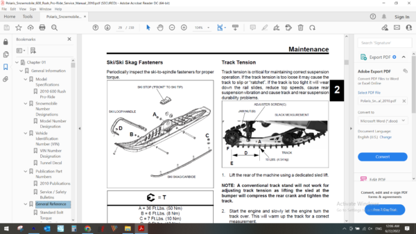 2010 Polaris Snowmobile 600 Rush Pro Ride download service manual PDF