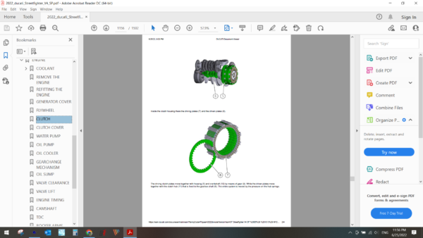 2022 ducati Streetfighter V4 SP download service manual PDF