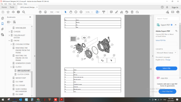 2019 ducati Panigale V4 S Corse download service manual PDF