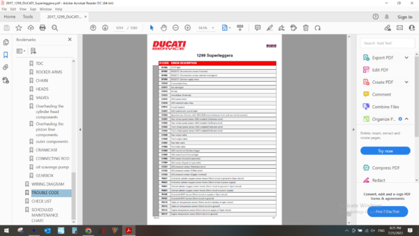 2017 DUCATI 1299 Superleggera download service manual PDF