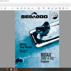 2005 ROTAX 1503 4 TEC ROTAX download service manual pdf