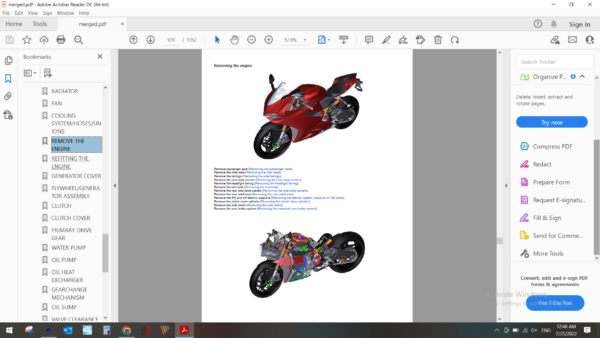 2019 DUCATI 959 Panigale Corse download service manual PDF