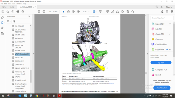 2020 DUCATI MULTISTRAD 950 S download service manual PDF