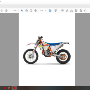 2022 KTM 450 EXCF download service manual PDF