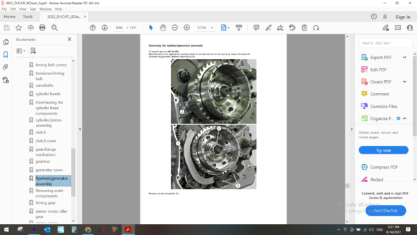2022 DUCATI XDiavel S download service manual PDF