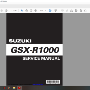 2007 2008 suzuki gsxr 1000 download service manual pdf