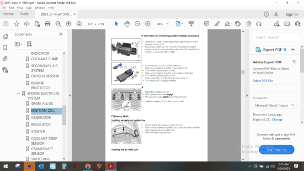 2023 2024 BMW M 1000 RR download service manual PDF