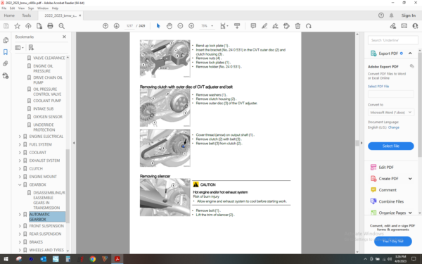 2023 bmw c 400 x download service manual PDF