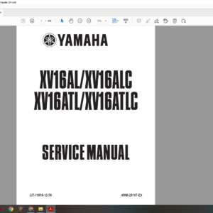 1998 yamaha XV 1600 download service manual