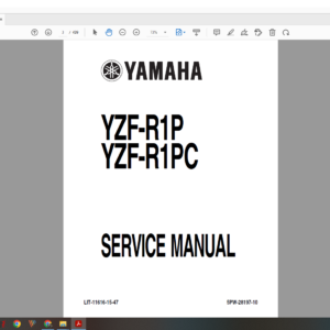 2001 2002 yamaha YZF R1 download service manual