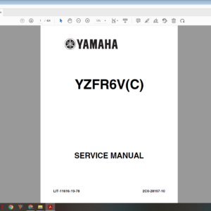 2005 2006 yamaha yzf r6 download service manual