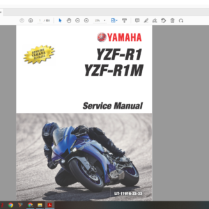 2020 Yamaha Yzf R1 download service manual