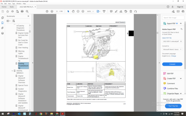 2022 Polaris RZR PRO R PRO R4 download service manual PDF